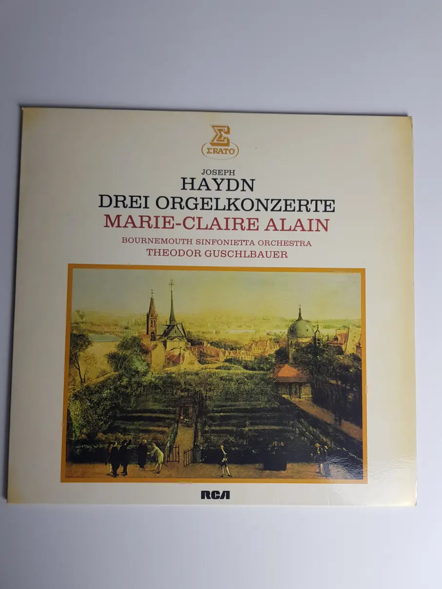 Joseph Haydn, Marie-Claire Alain, Bournemouth Sinfonietta Orchestra, Theodor Guschlbauer – Drei Orgelkonzerte
