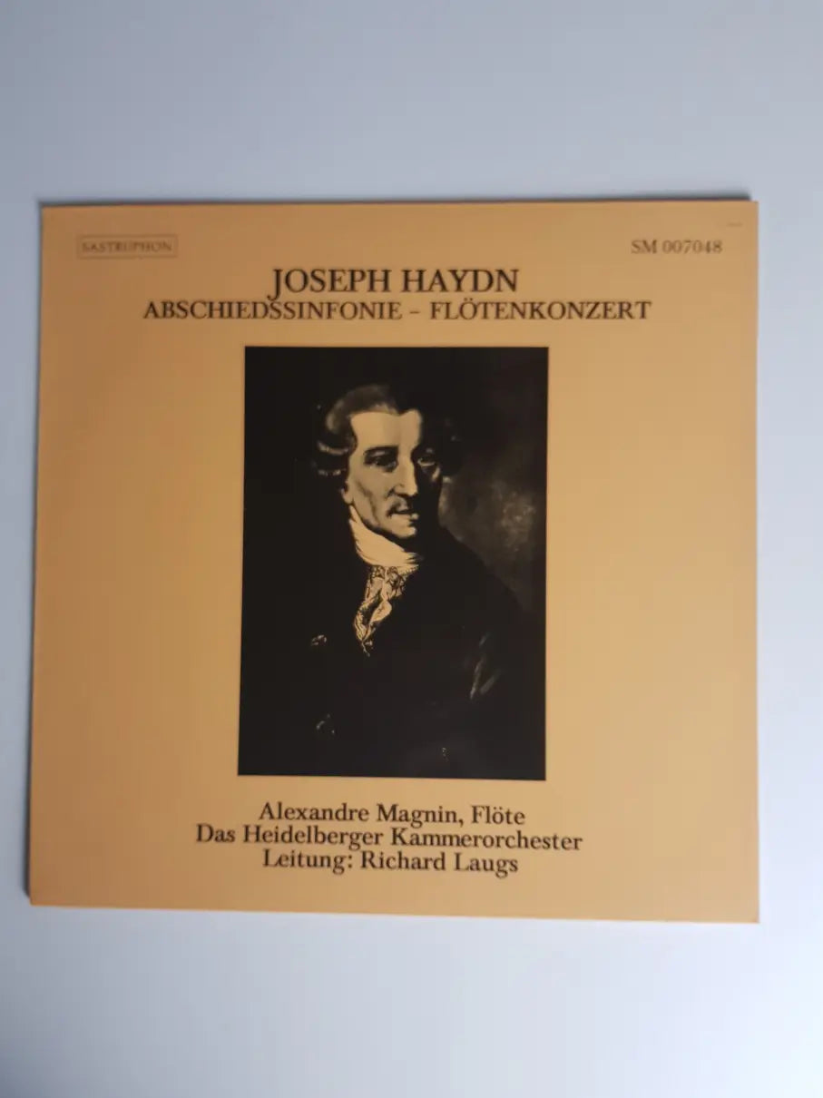 Joseph Haydn - Alexandre Magnin, Das Heidelberger Kammerorchester Leitung: Richard Laugs – Abschiedssinfonie - Flötenkonzert