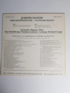 Joseph Haydn - Alexandre Magnin, Das Heidelberger Kammerorchester Leitung: Richard Laugs – Abschiedssinfonie - Flötenkonzert