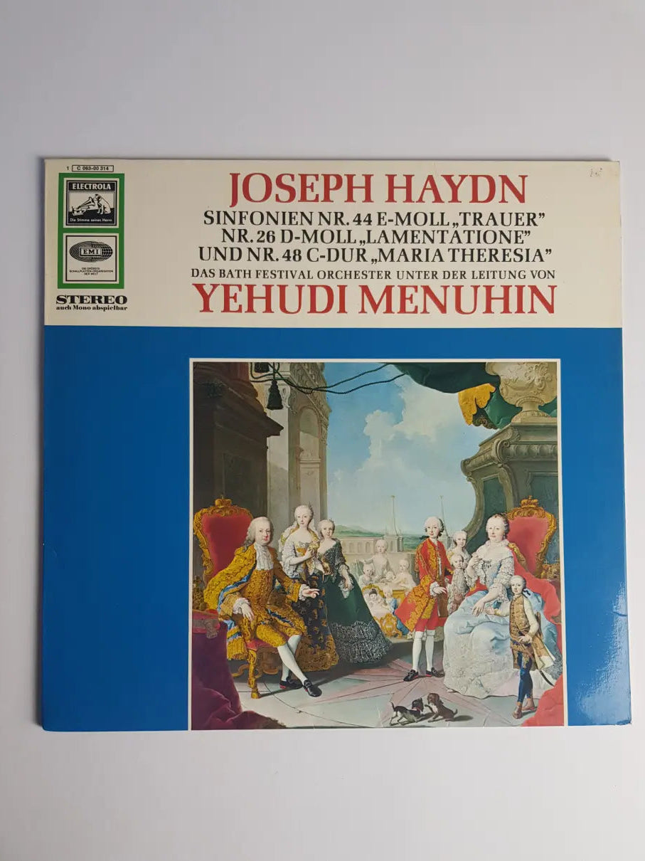 Joseph Haydn, Yehudi Menuhin, Bath Festival Orchestra – Sinfonien Nr. 26, 44 & 48