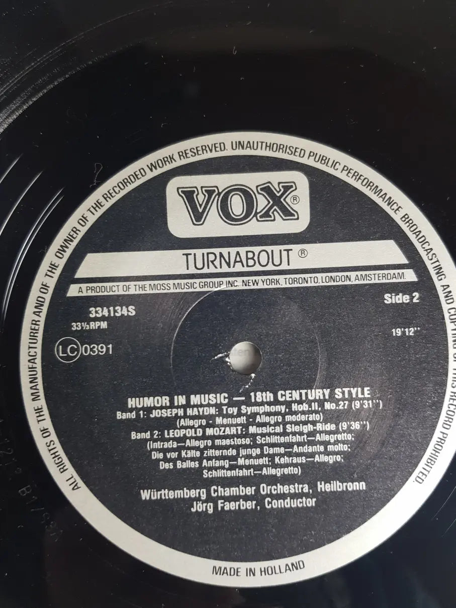 Humour In Music - 18th Century Style