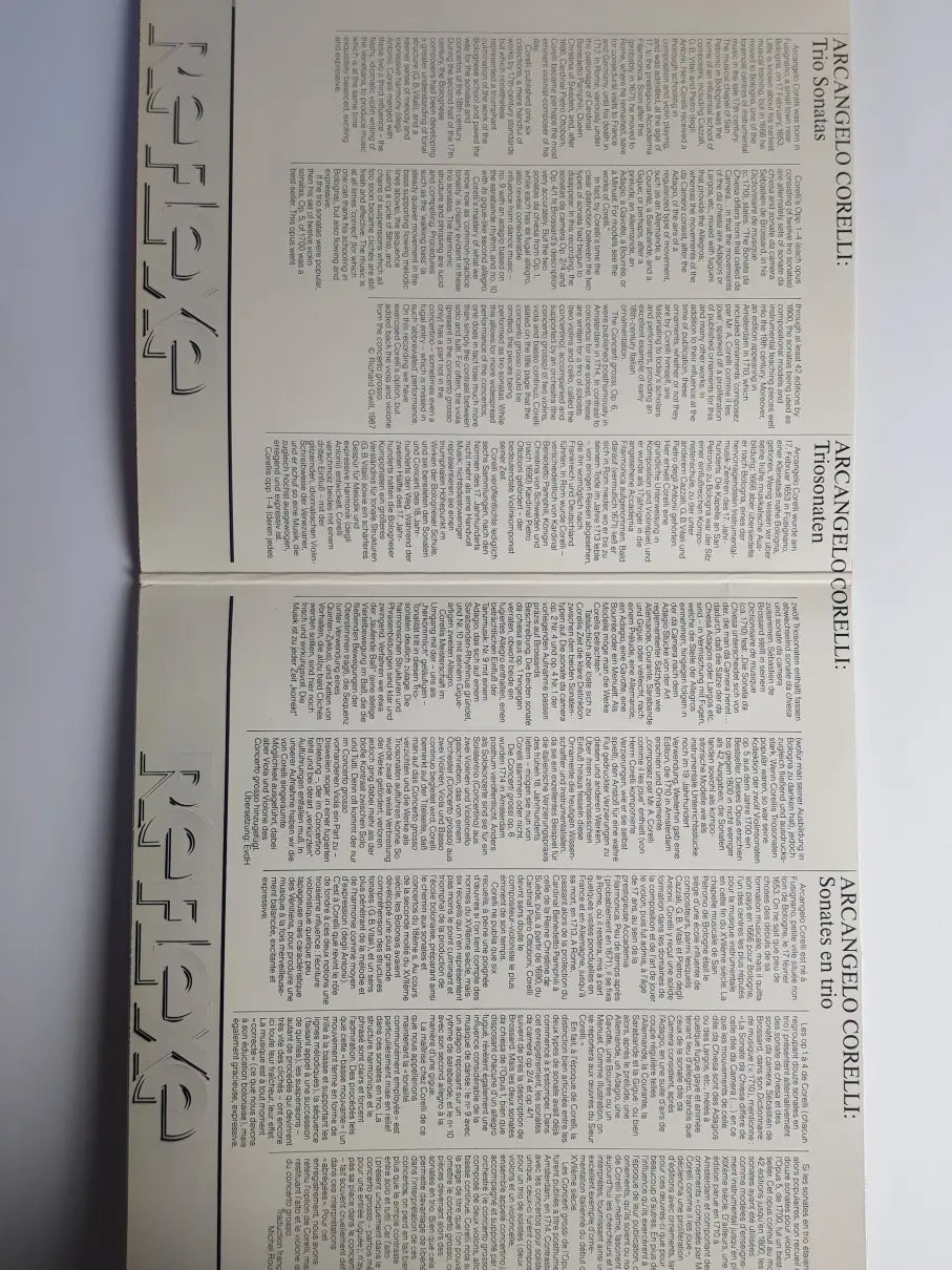 Corelli, London Baroque – Triosonaten • Trio Sonatas • Sonates En Trio