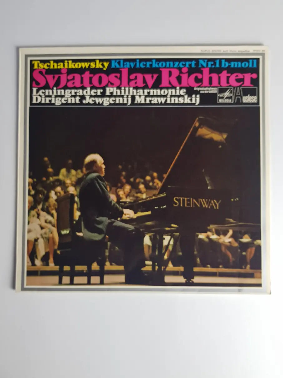 Tschaikowsky, Svjatoslav Richter, Leningrader Philharmonie, Jewgenij Mrawinskij – Klavierkonzert Nr. 1 B-moll