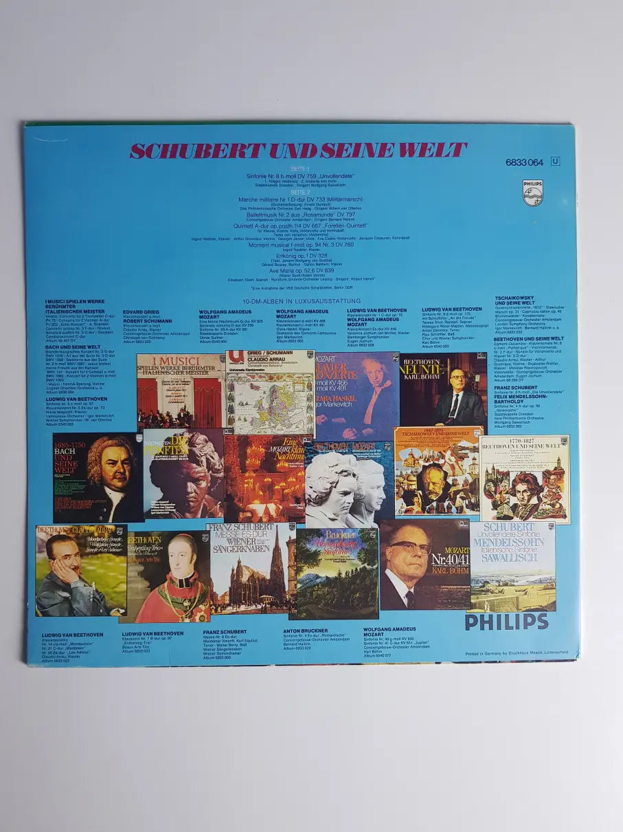 Schubert ‎– Schubert Und Seine Welt