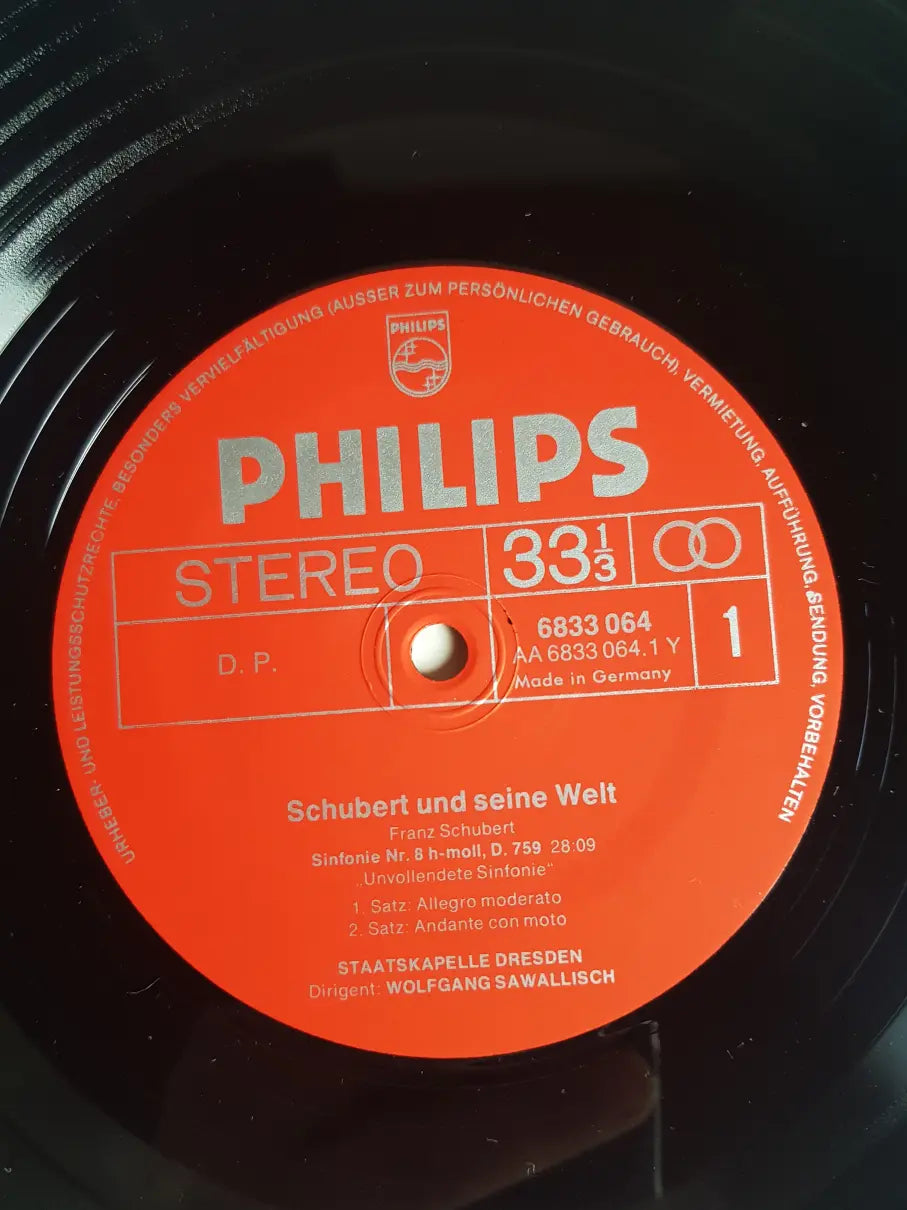 Schubert ‎– Schubert Und Seine Welt