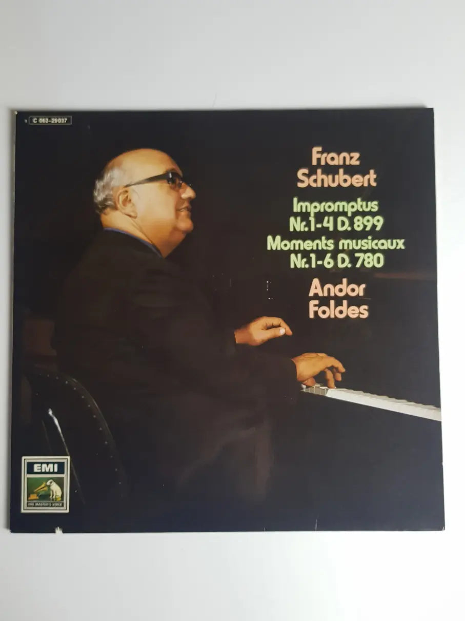 Franz Schubert - Andor Foldes – Impromptus Nr. 1 - 4 D. 899 / Moments Musicaux Nr. 1 - 6 D. 780