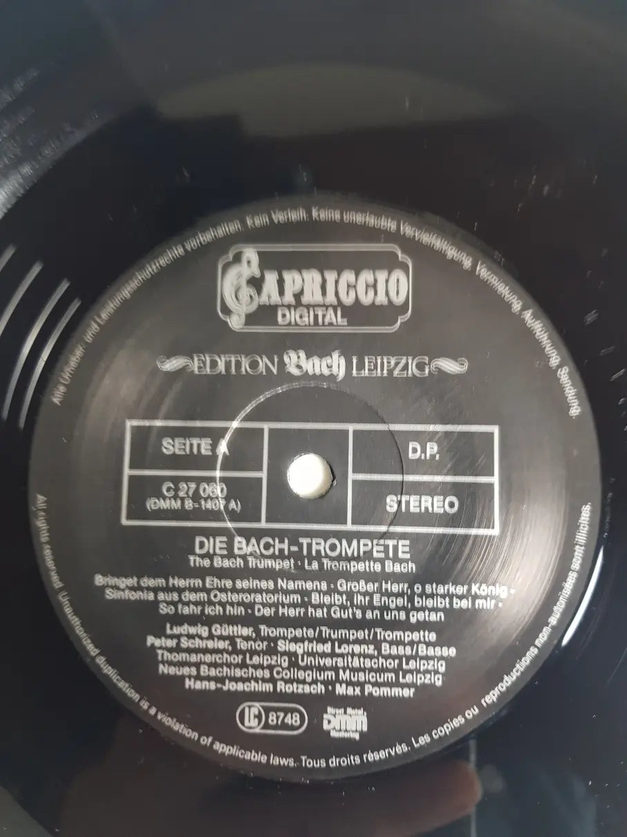 Johann Sebastian Bach, Ludwig Güttler – Die Bach-Trompete