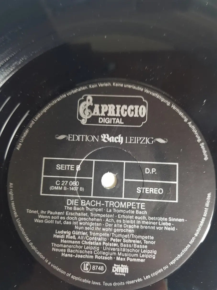 Johann Sebastian Bach, Ludwig Güttler – Die Bach-Trompete