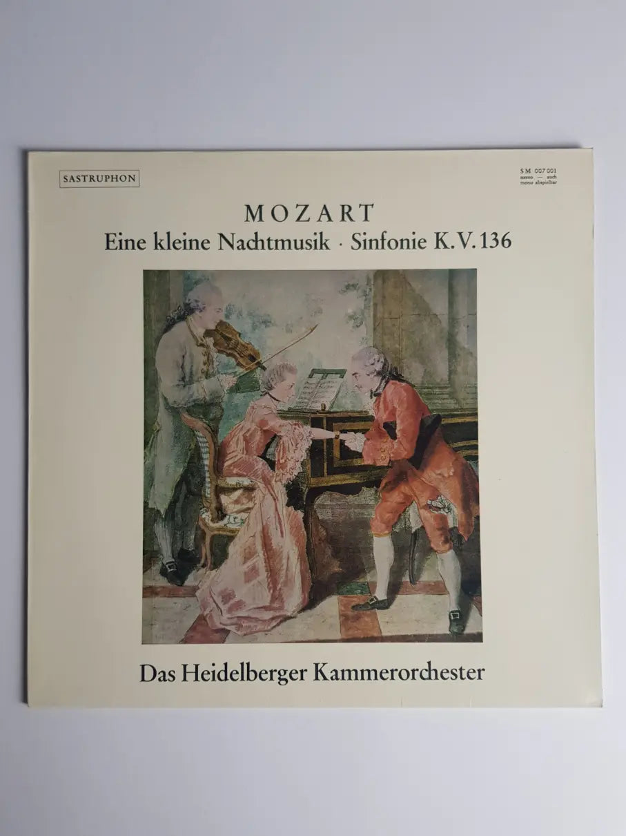 Wolfgang Amadeus Mozart - Das Heidelberger Kammerorchester – Eine Kleine Nachtmusik / Sinfonie K.V. 136