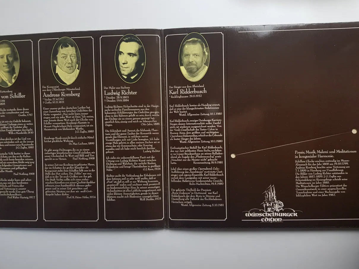 Friedrich Von Schiller, Andreas Romberg – Die "Biedermeier" Chor-Kantate: Das Lied Von Der Glocke