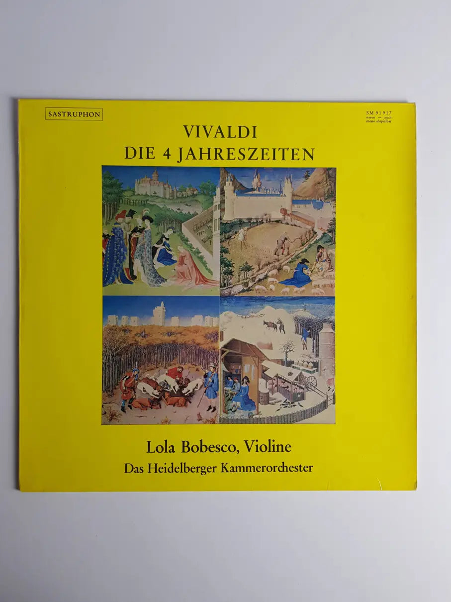 Vivaldi - Lola Bobesco, Das Heidelberger Kammerorchester – Die 4 Jahreszeiten