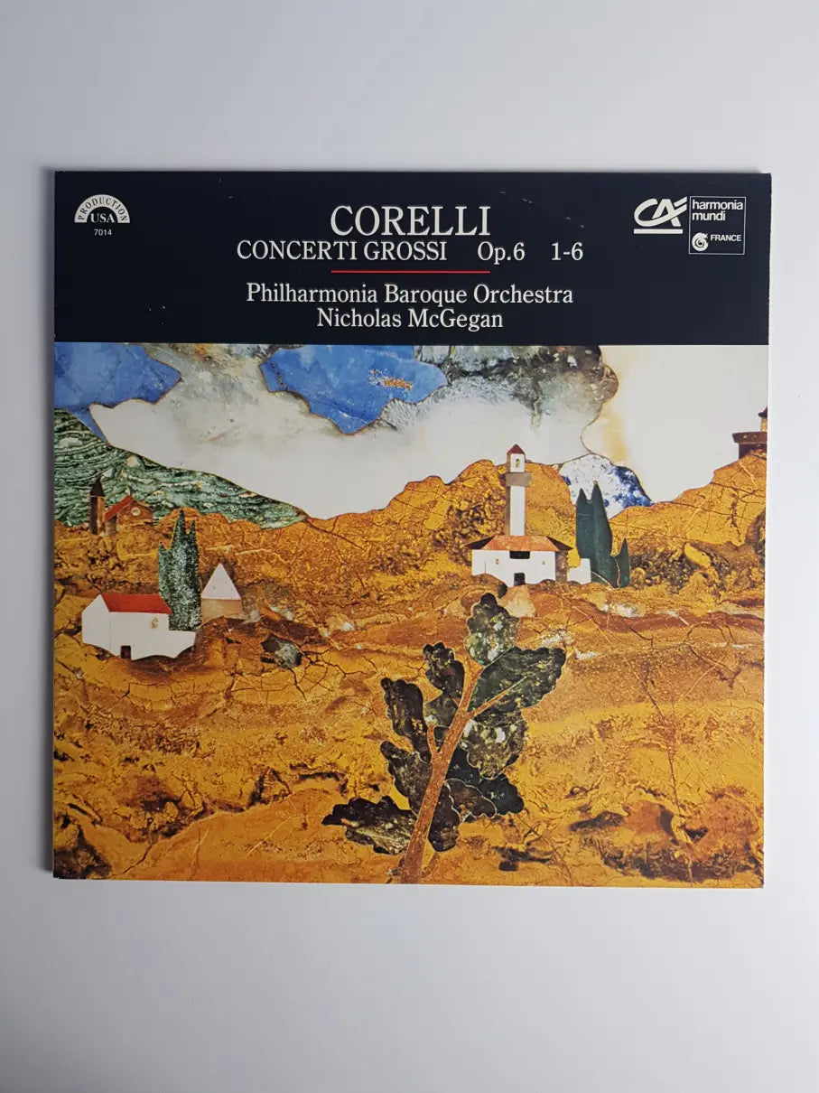 Corelli, Philharmonia Baroque Orchestra, Nicholas McGegan – Concerti Grossi Op.6 1–6
