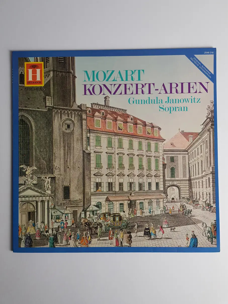Wolfgang Amadeus Mozart, Gundula Janowitz, Wiener Symphoniker, Wilfried Boettcher – Konzert - Arien