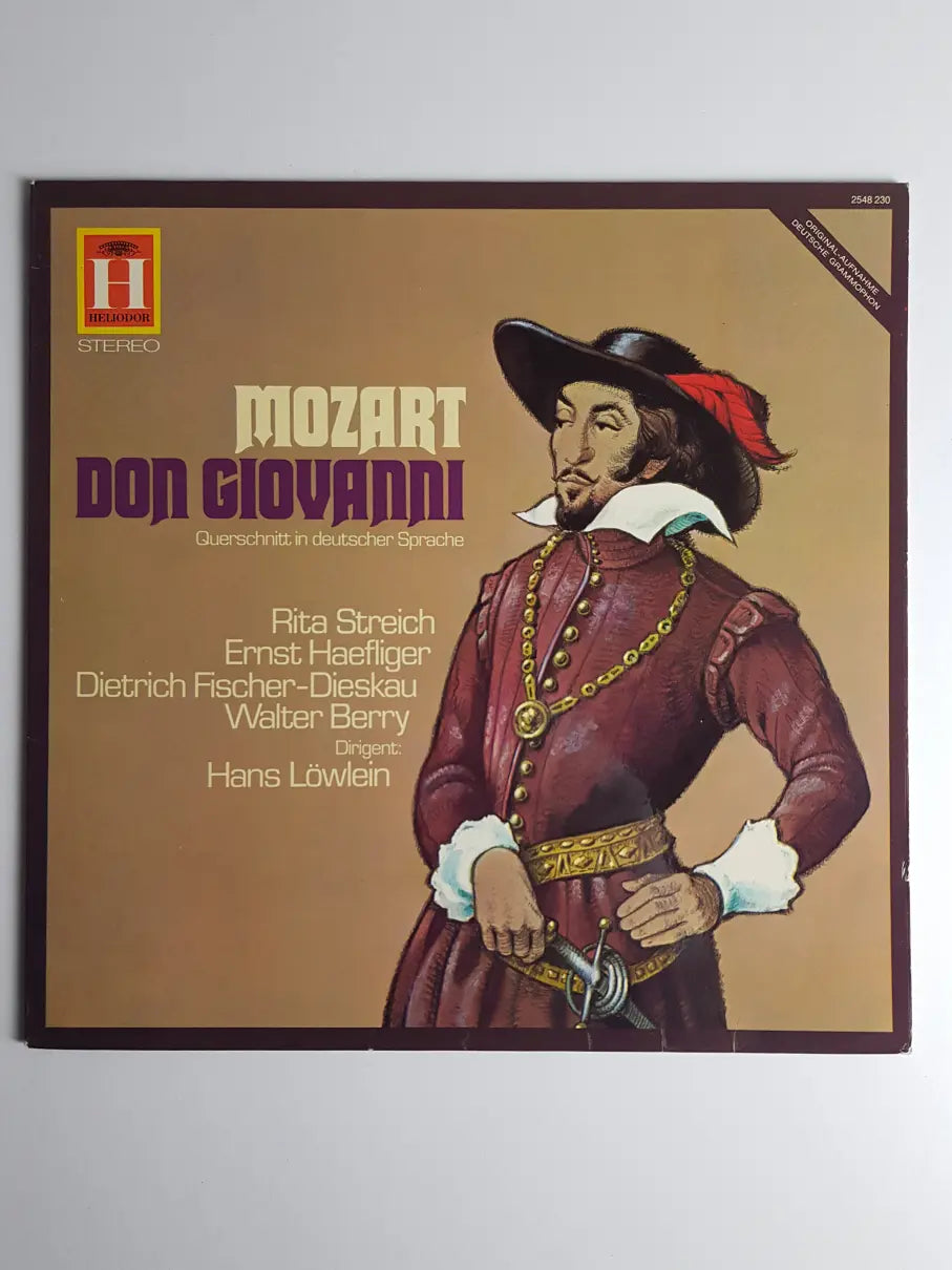 Mozart, Rita Streich, Ernst Haefliger, Dietrich Fischer-Dieskau, Walter Berry, Hans Löwlein – Don Giovanni (Querschnitt In Deutscher Sprache)