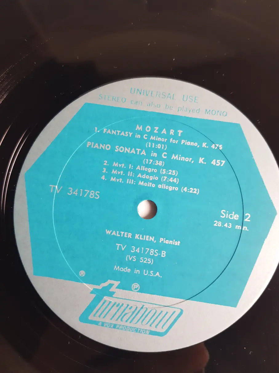 Mozart, Walter Klien, Peter Maag – Piano Concerto No. 24 In C Minor, K. 491 / Sonata In C Minor, K. 457 / Fantasy In C Minor, K. 475