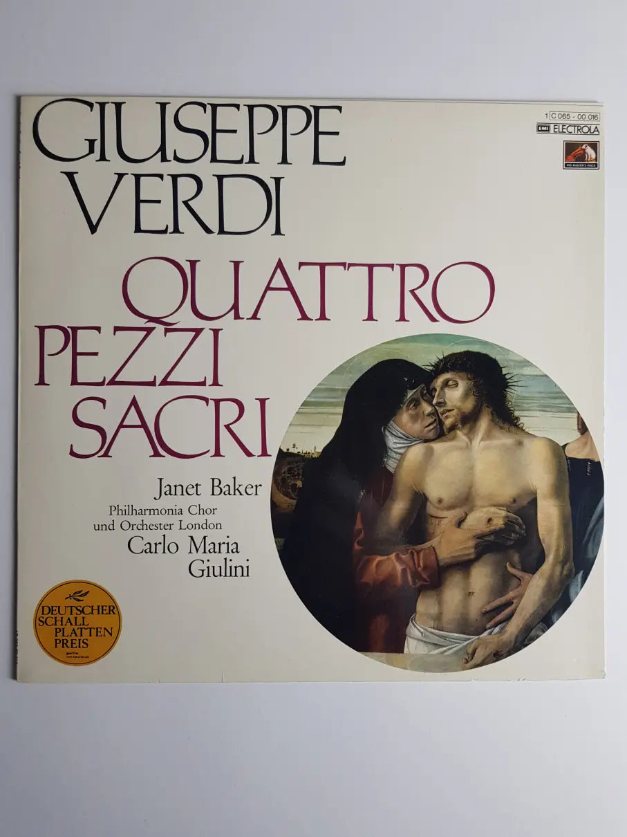 Giuseppe Verdi - Philharmonia Orchester London, Philharmonia Chor, Carlo Maria Giulini, Janet Baker – Quattro Pezzi Sacri