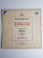 George Frideric Handel - Choir Of Westminster Abbey, The English Concert, Trevor Pinnock, Simon Preston – Dettingen Te Deum - Dettingen Anthem