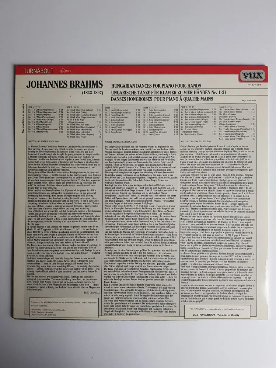 Johann Nepomuk Hummel, Joseph Haydn, Martin Galling, Alfred Brendel – Piano Concerto In B Minor, Op. 89 · Piano Concerto In D Major