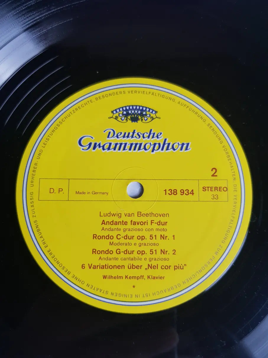 Beethoven, Wilhelm Kempff – Bagatelles