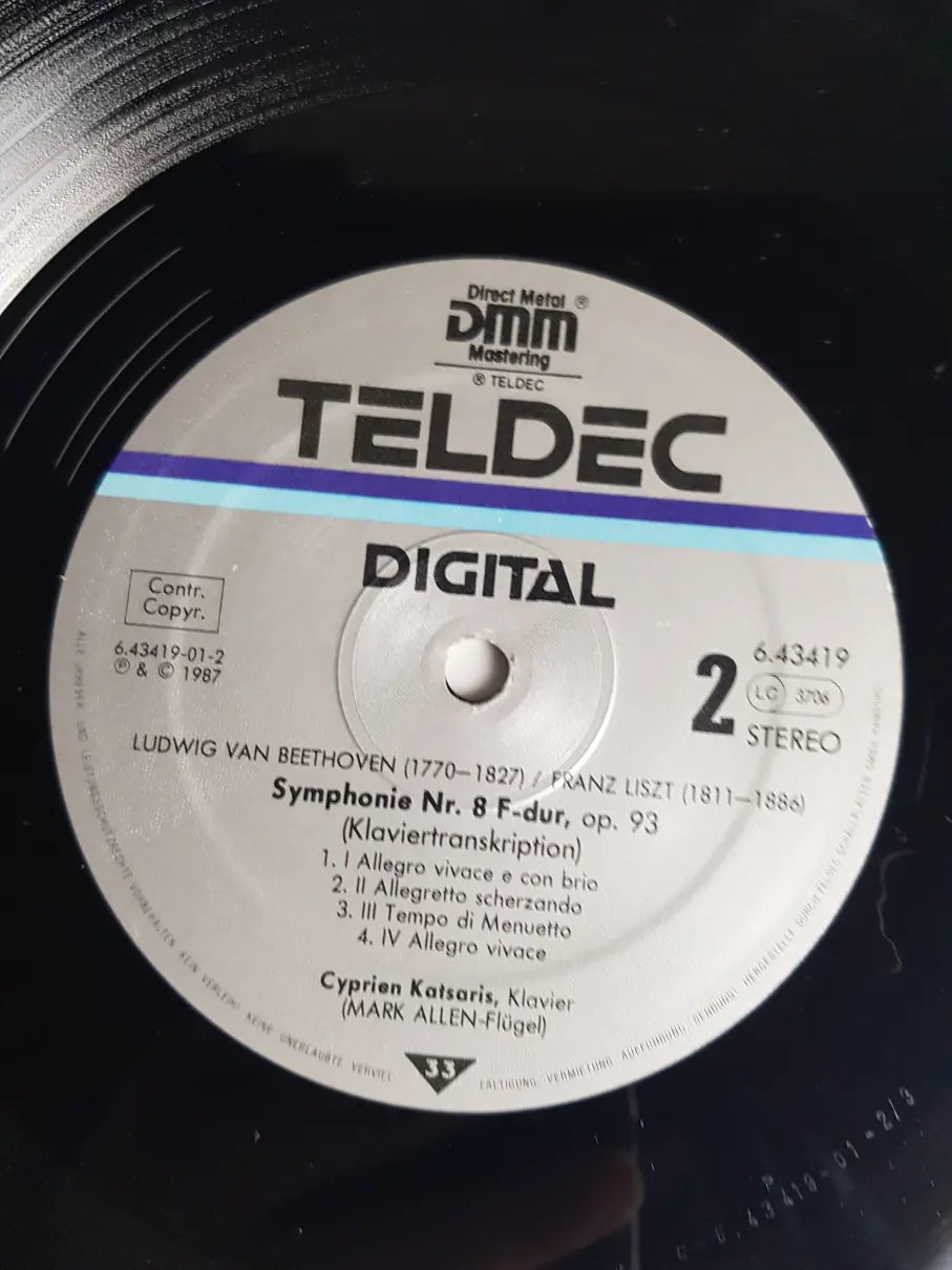 Beethoven / Liszt, Cyprien Katsaris – Symphonien Nr. 4 & 8