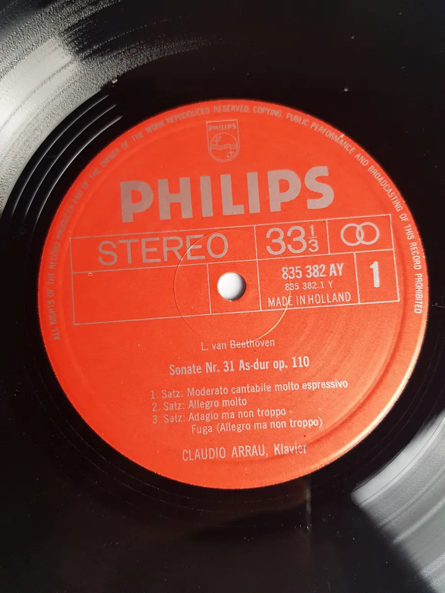 Beethoven / Claudio Arrau – Klaviersonaten OP.110 Und OP.111