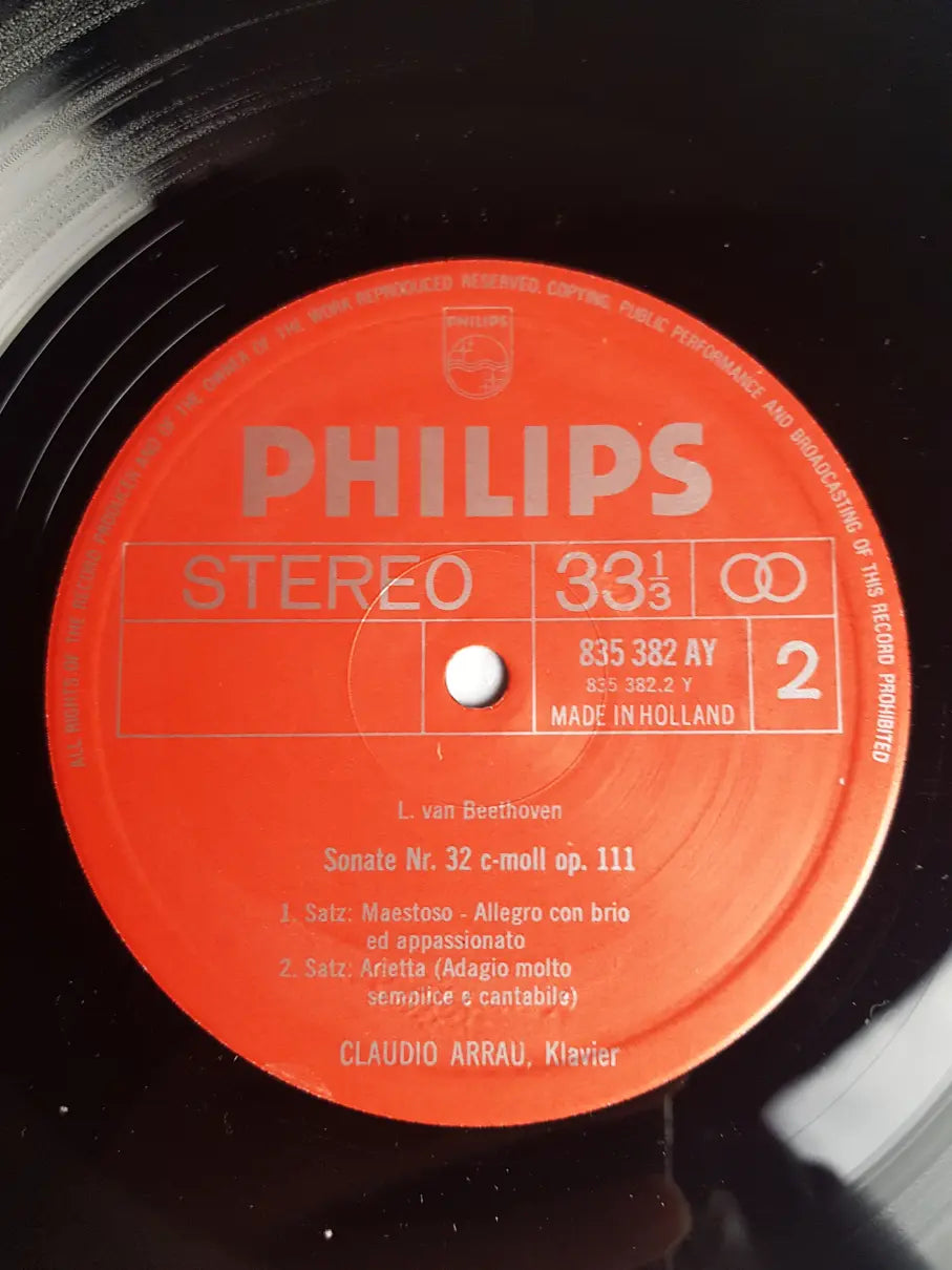 Beethoven / Claudio Arrau – Klaviersonaten OP.110 Und OP.111