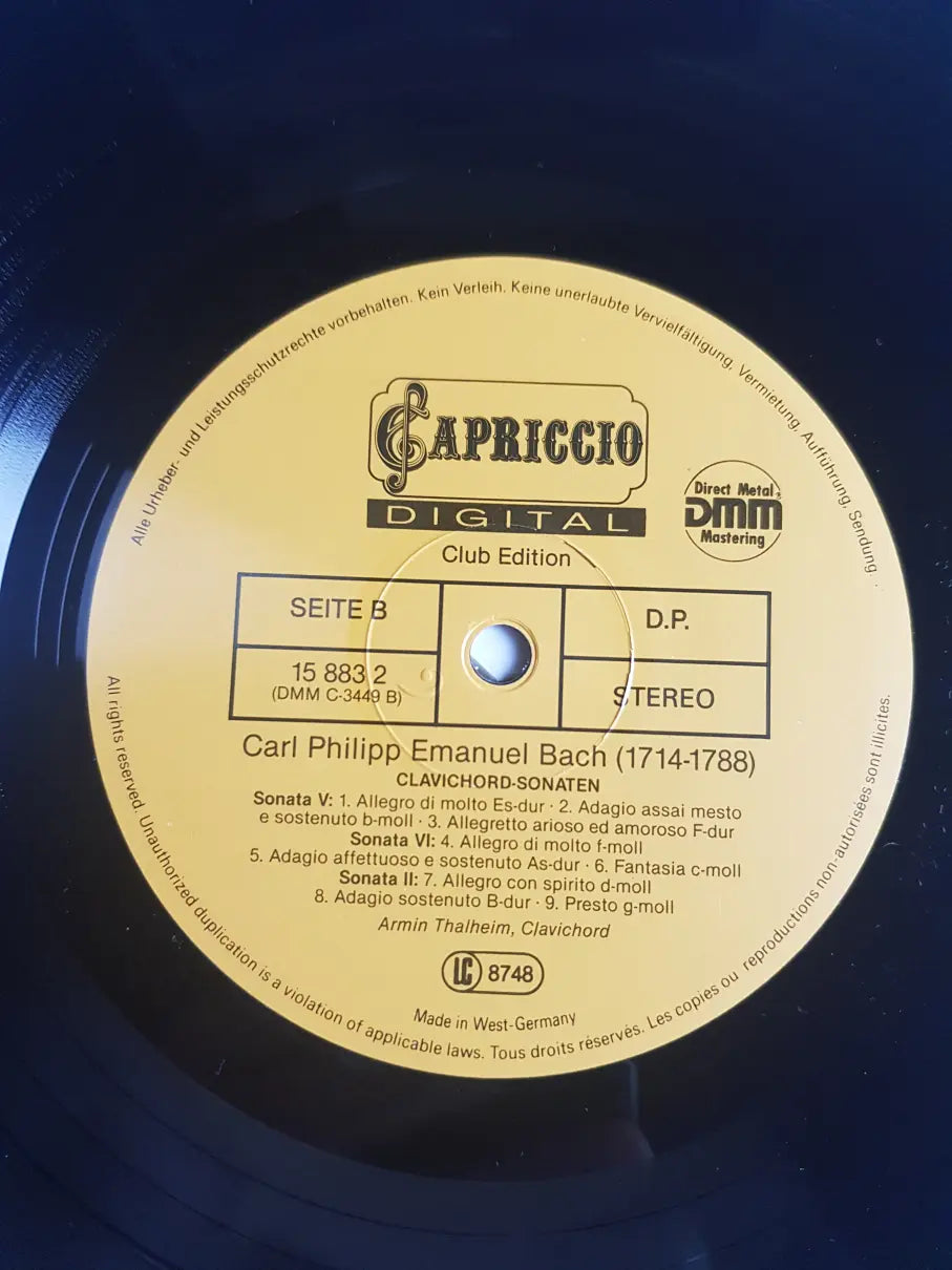 Carl Philipp Emanuel Bach, Armin Thalheim – Clavichord-Sonaten / 18 Probestücke In Sechs Sonaten Zum Versuch Über Die Wahre Art Das Clavier Zu Spielen / WQ 63