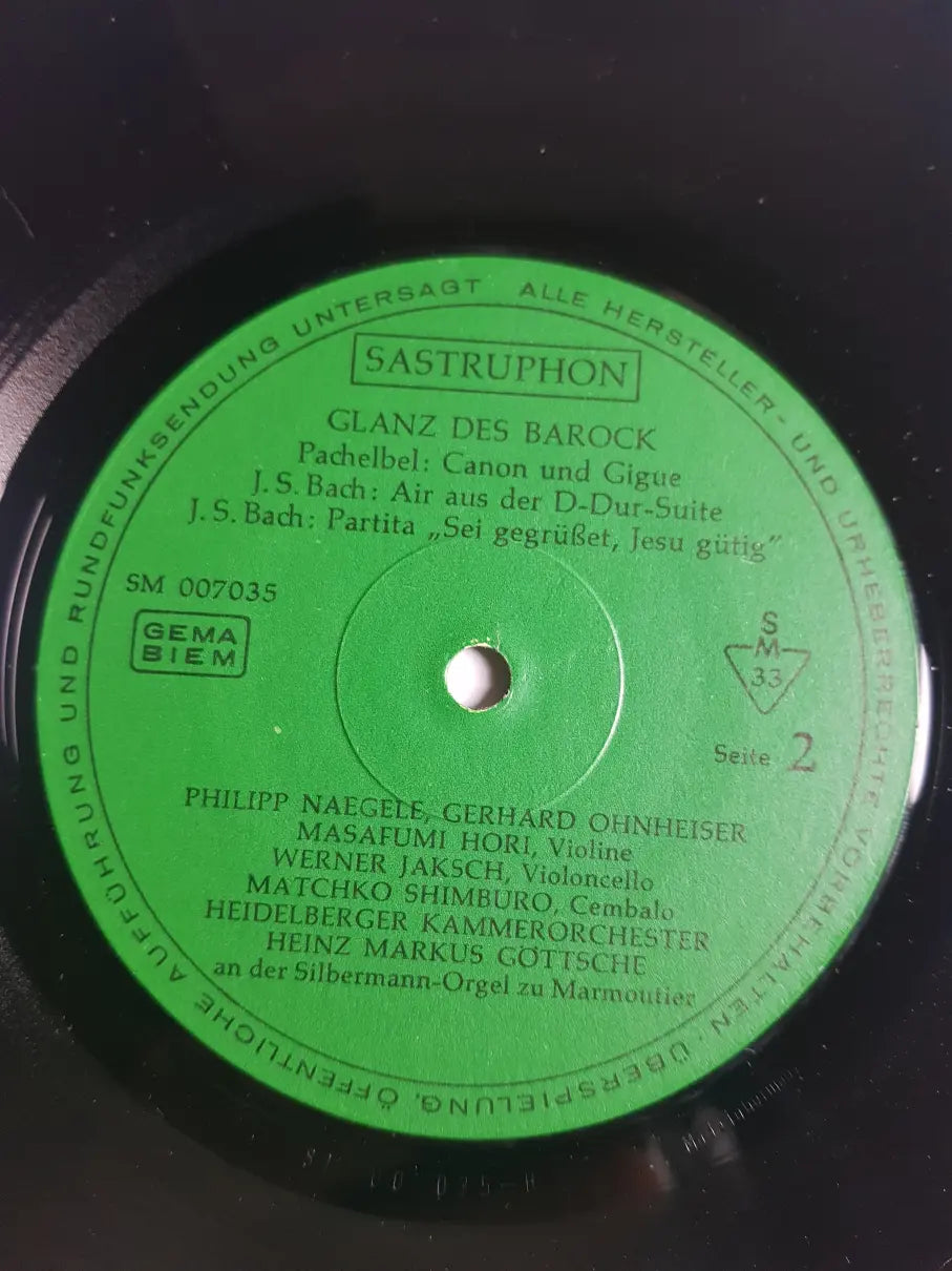 Pachelbel, Corelli, J. S. Bach – Glanz Des Barock