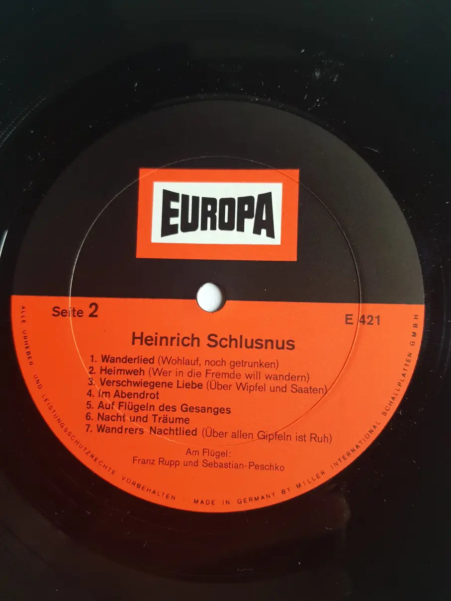 Heinrich Schlusnus – Heinrich Schlusnus