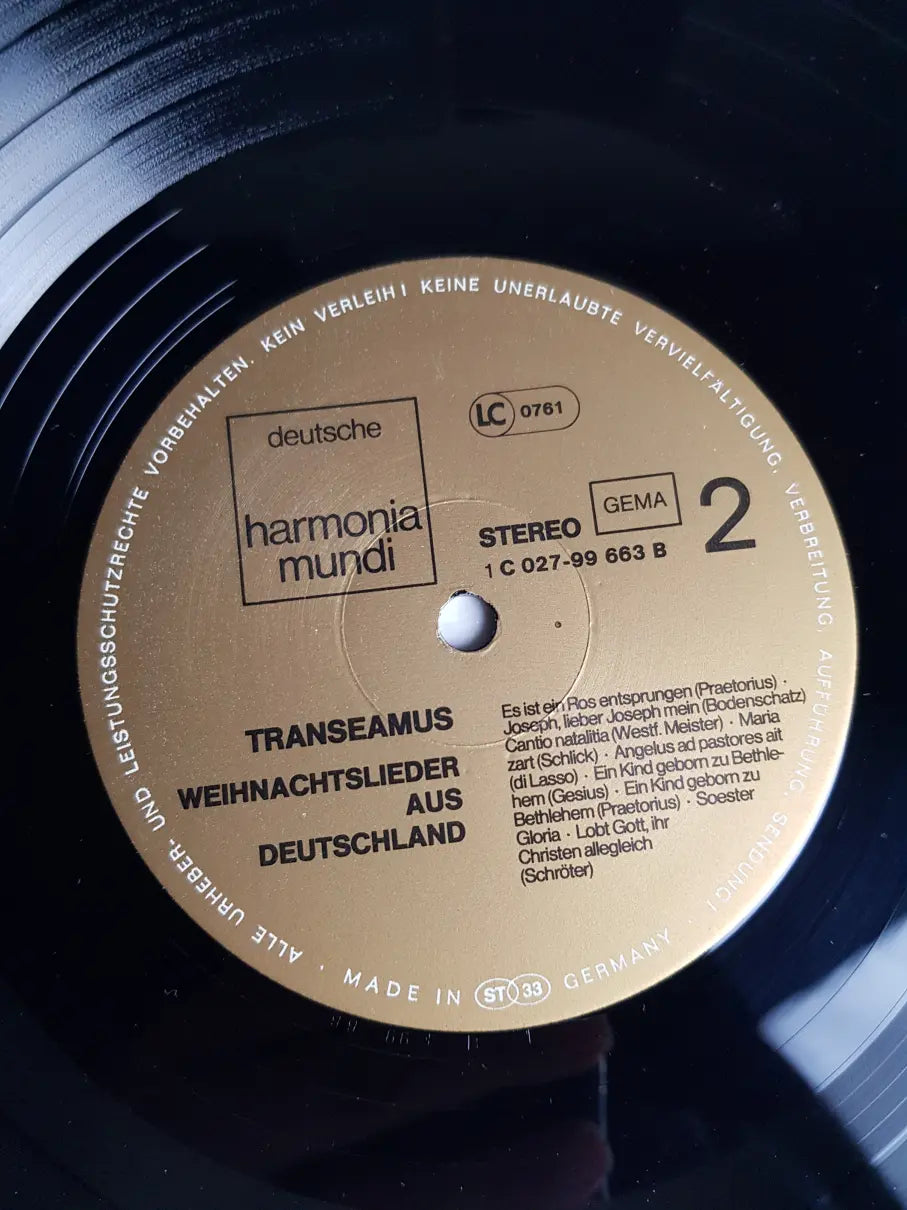 Elly Ameling, Agnes Giebel, Barry McDaniel, Tölzer Knabenchor, Collegium Aureum – Transeamus Usque Bethlehem - Weihnachtslieder Aus Deutschland