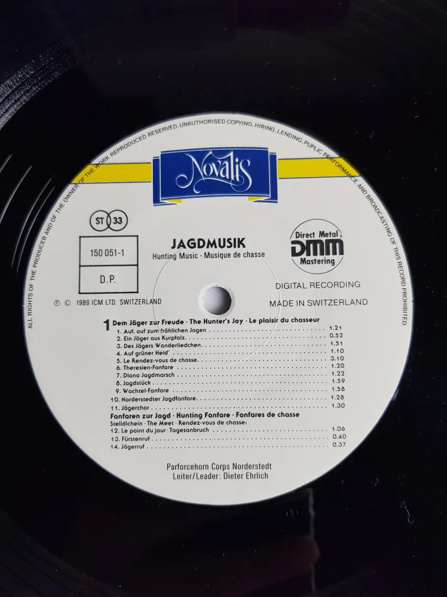 Parforcehorn Corps Norderstedt – Jagdmusik - Hunting Music - Musique De Chasse