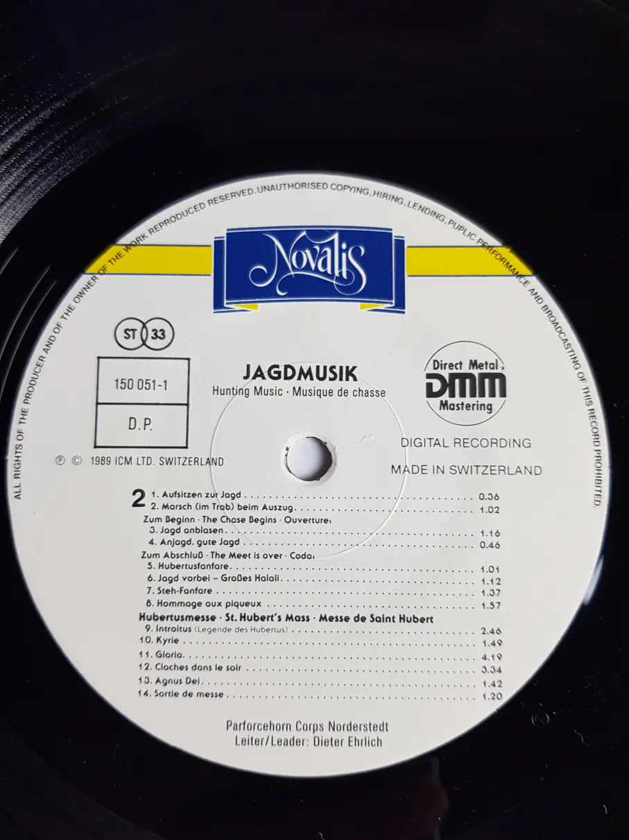 Parforcehorn Corps Norderstedt – Jagdmusik - Hunting Music - Musique De Chasse