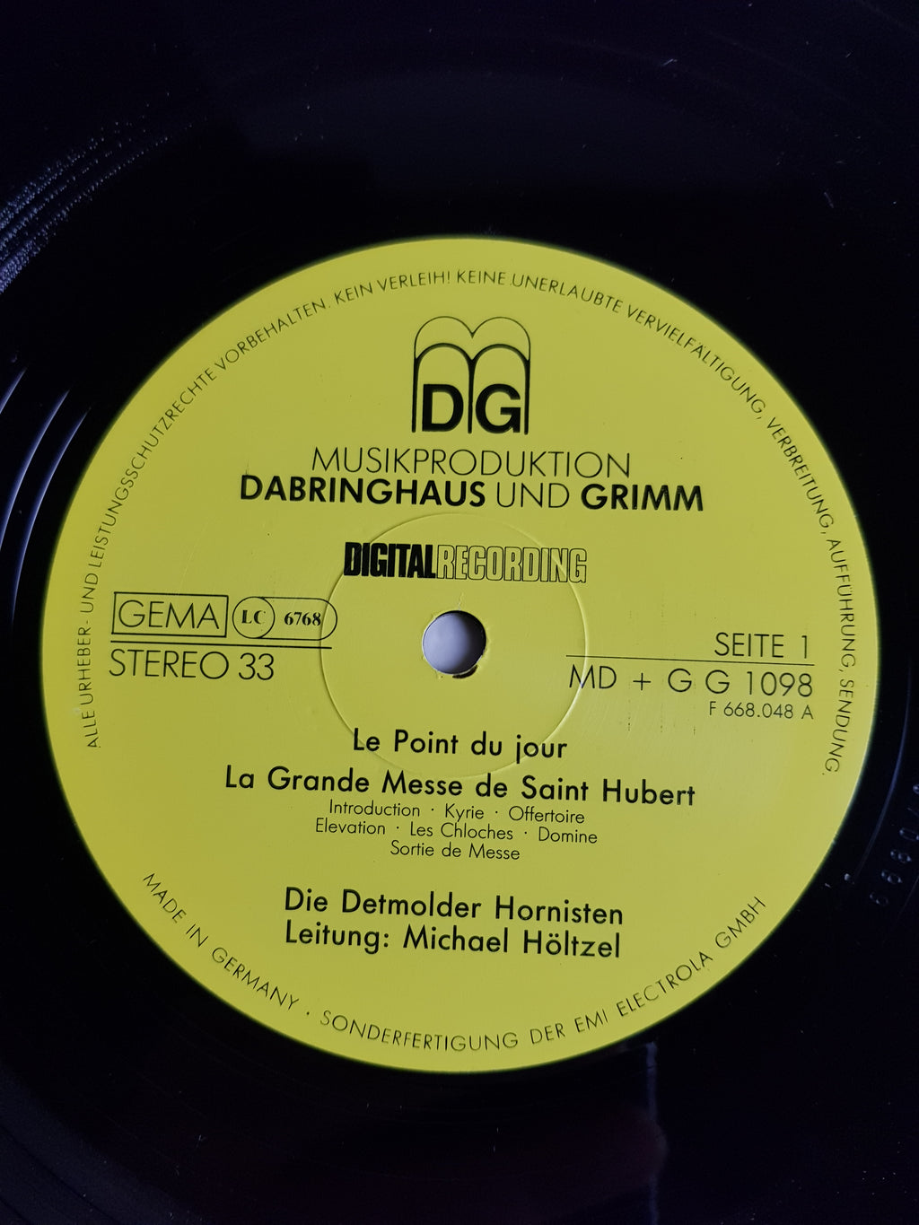 Die Detmolder Hornisten – Hubertusmesse. Böhmische, Französische Und Österreichische Jagdmusiken Für Parforcehörner