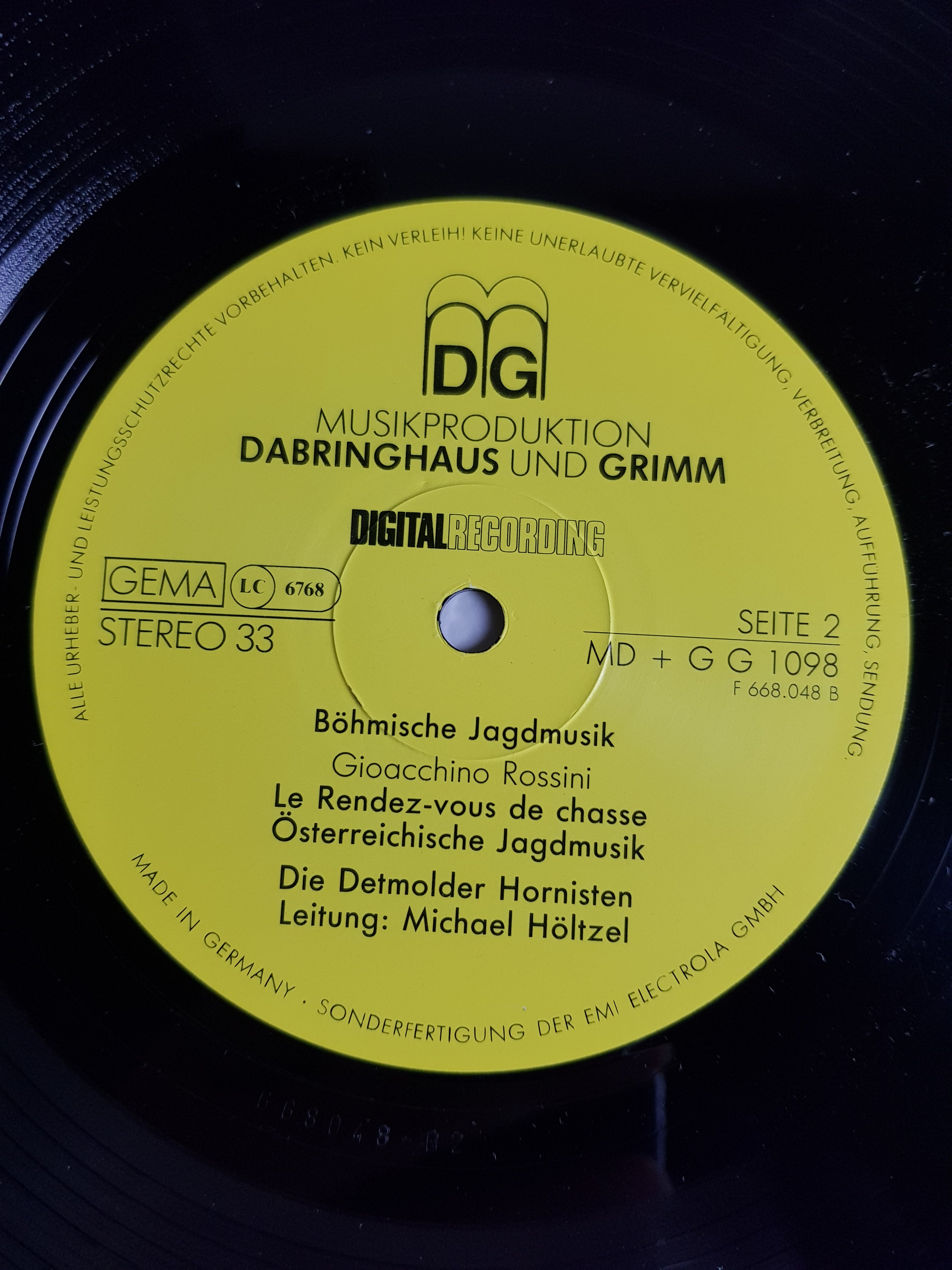 Die Detmolder Hornisten – Hubertusmesse. Böhmische, Französische Und Österreichische Jagdmusiken Für Parforcehörner