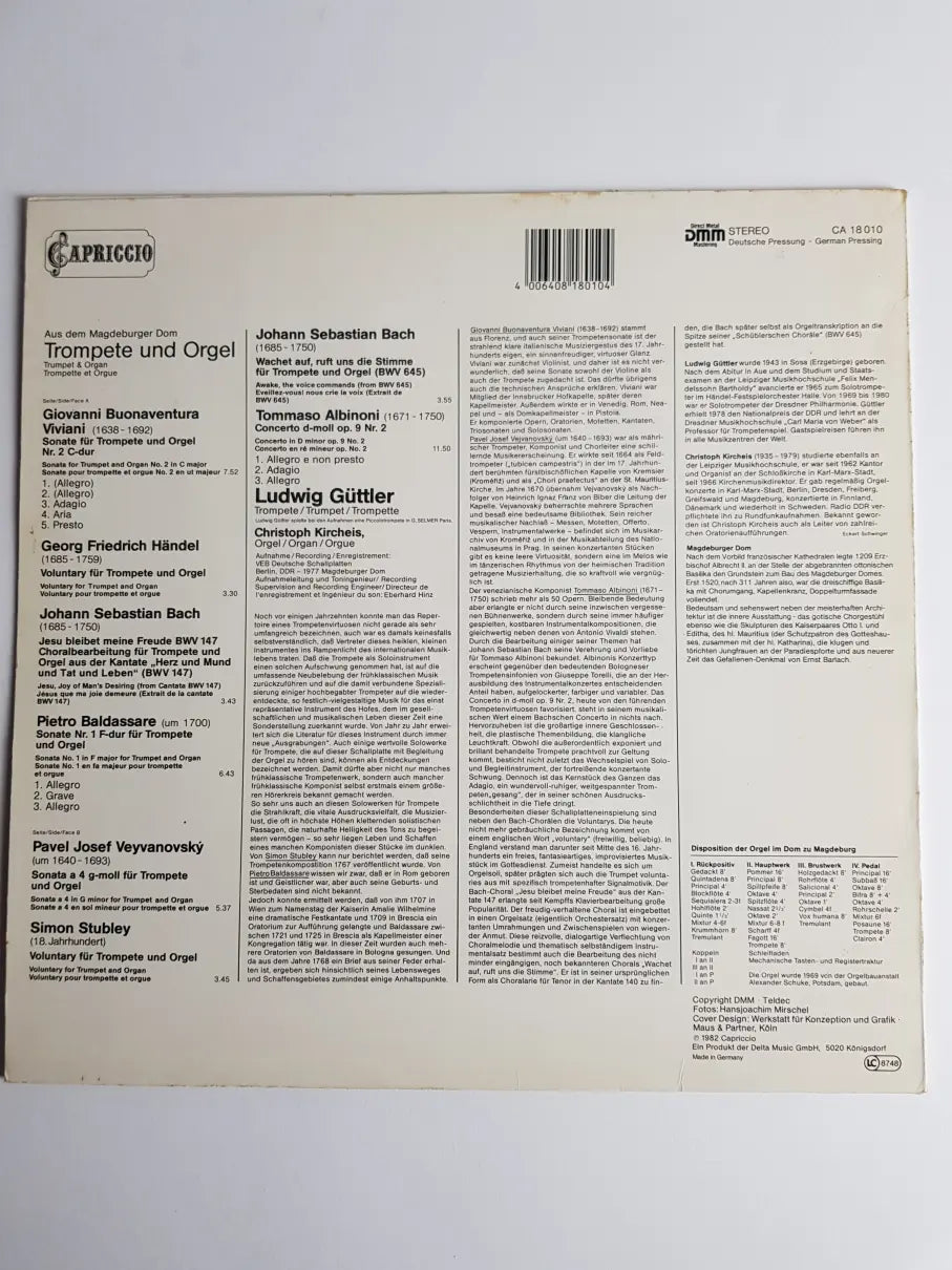 Ludwig Güttler, Christoph Kircheis – Trompete & Orgel