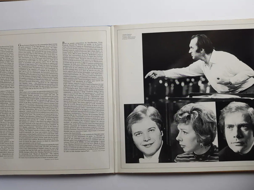 G.F.Händel, Felicity Palmer, Anthony Rolfe Johnson, Stephen Roberts, Bachchor Stockholm, Concentus Musicus Wien, Nikolaus Harnoncourt – Alexander's Feast