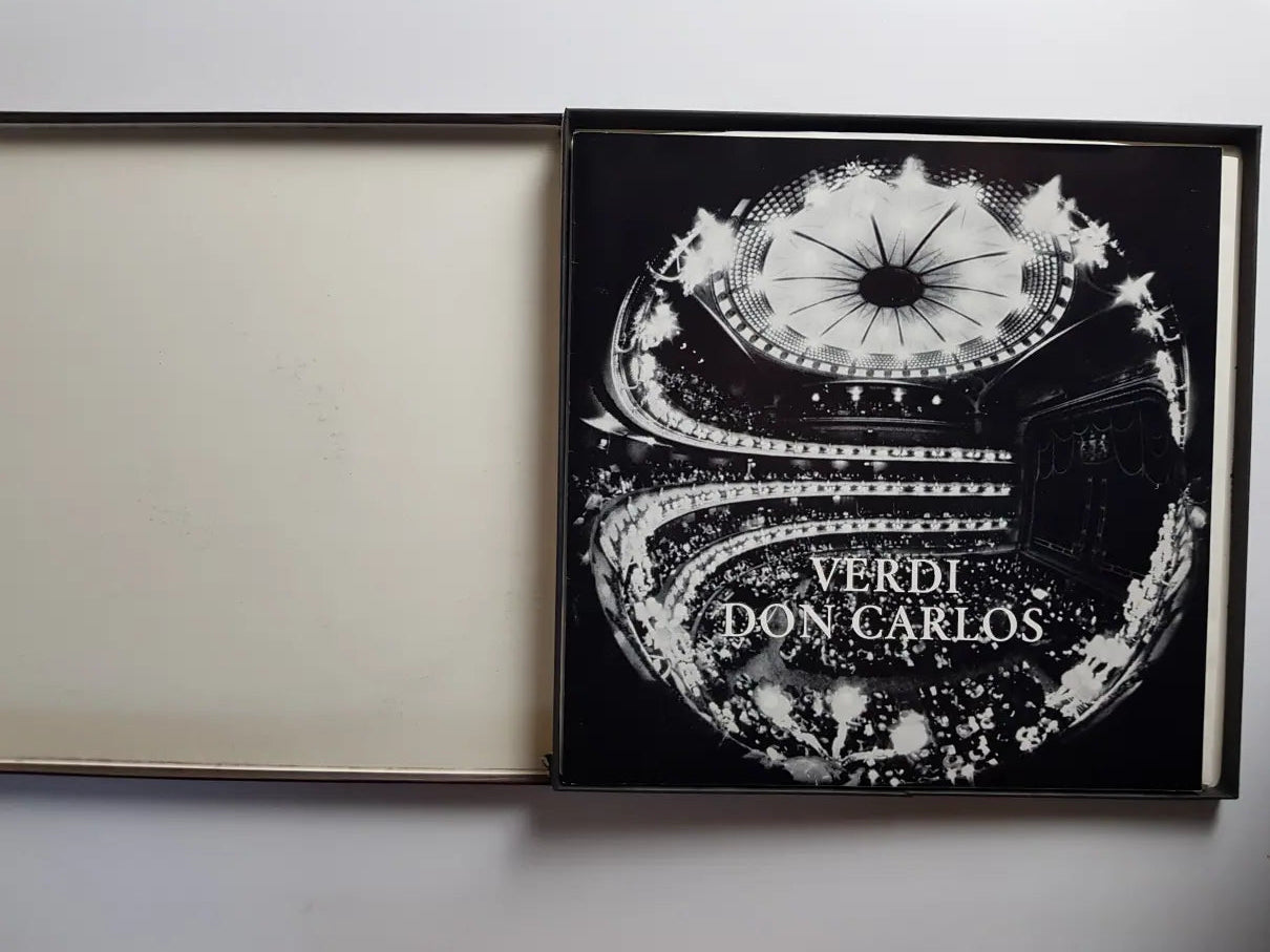 Giuseppe Verdi, Renata Tebaldi, Carlo Bergonzi, Dietrich Fischer-Dieskau, Nicolai Ghiaurov, Grace Bumbry, Chor Und Orchester Des Königlichen Opernhauses Covent Garden, Georg Solti ‎– Don Carlos
