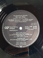 Felix Mendelssohn-Bartholdy - Julia Hamari, Kammerchor Stuttgart, Ensemble '76 Stuttgart, Christof Roos Dirigent Frieder Bernius ‎– Hör Mein Bitten