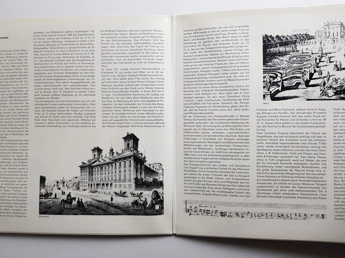 Johann Nepomuk Hummel – Zwei Klavierkonzerte Doppelkonzert Fagottkonzert