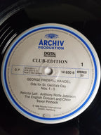 George Frideric Handel - The English Concert And Choir, Trevor Pinnock, Felicity Lott, Anthony Rolfe Johnson – Ode For St.Cecilia's Day