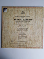 George Frideric Handel - The English Concert And Choir, Trevor Pinnock, Felicity Lott, Anthony Rolfe Johnson – Ode For St.Cecilia's Day