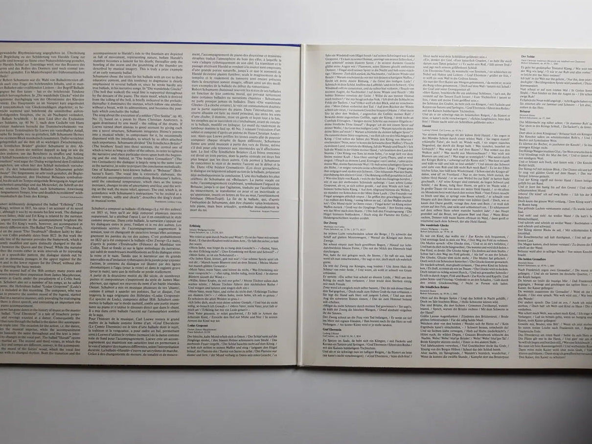 Schubert, Schumann, Loewe - Werner Hollweg, Roman Ortner – Balladen