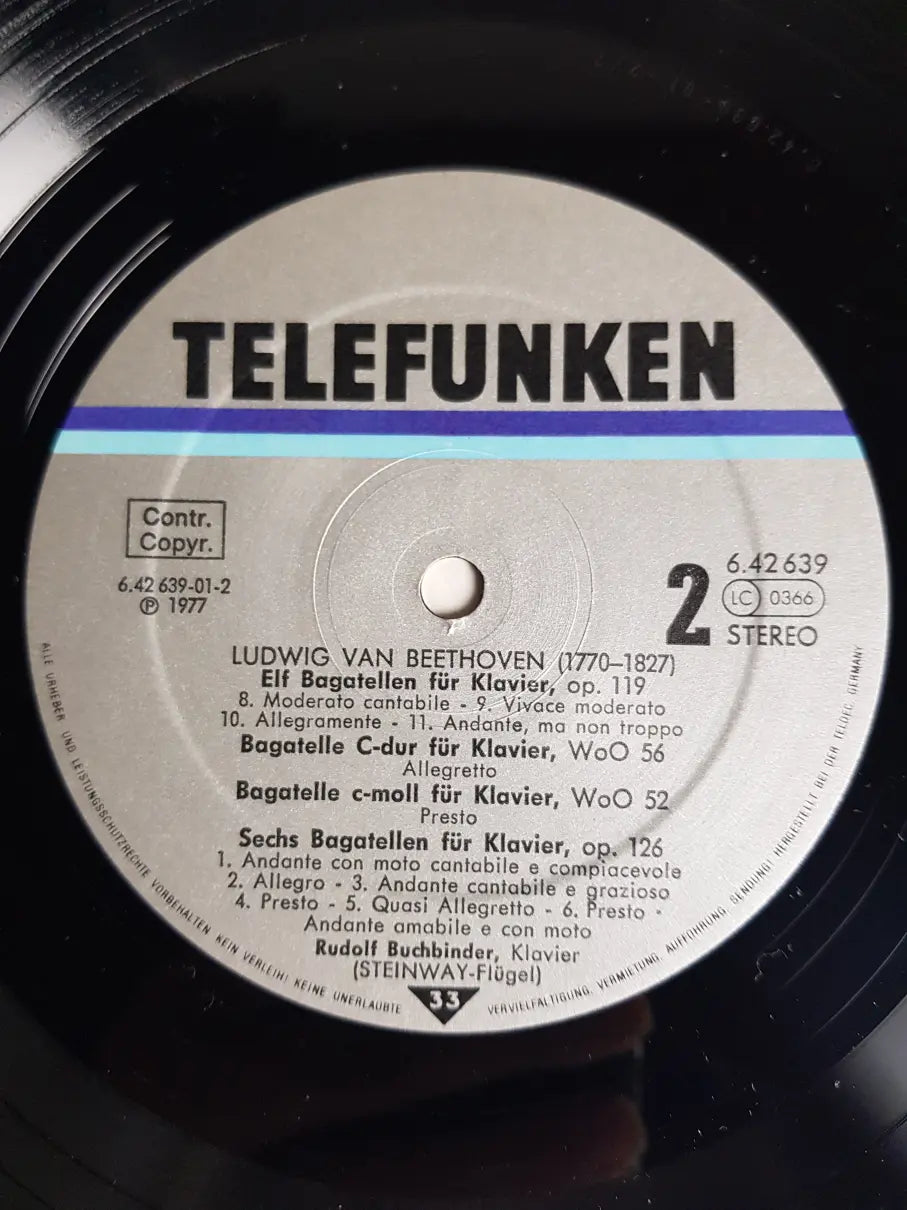 Rudolf Buchbinder, Ludwig Van Beethoven – Die Bagatellen