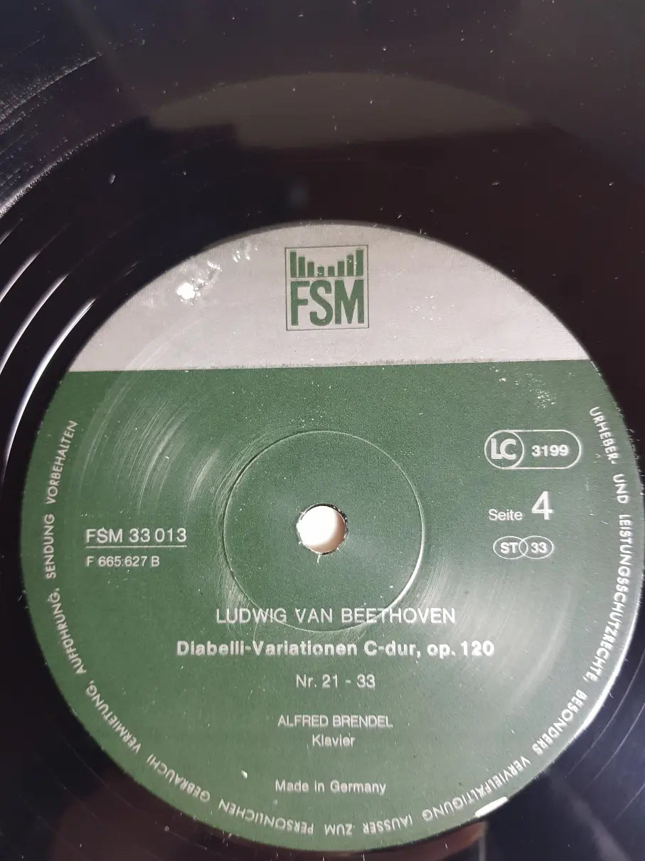 Beethoven - Alfred Brendel – Diabelli Variationen / Sämtliche Bagatellen