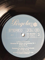 Bach, Beethoven, Das Philharmonische Orchester Den Haag Leitung Willem Van Otterloo, Theo Olof, Herman Krebbers – Doppelkonzert D-Moll / Zwei Violinromanzen