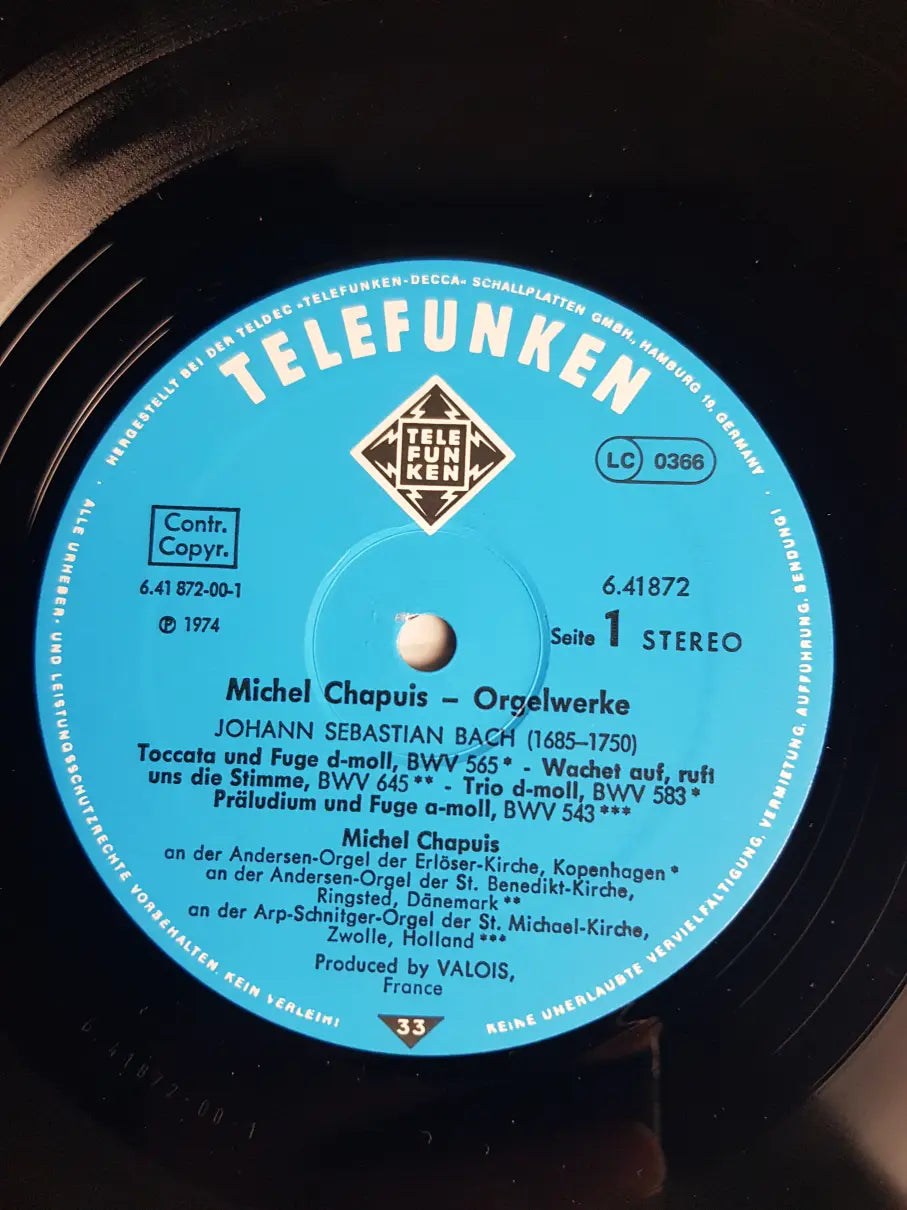 Buxtehude • Bach • Daquin • Dandrieu • Clerambault − Michel Chapuis – Orgelwerke • Organ Works • Œuvres D'Orgue