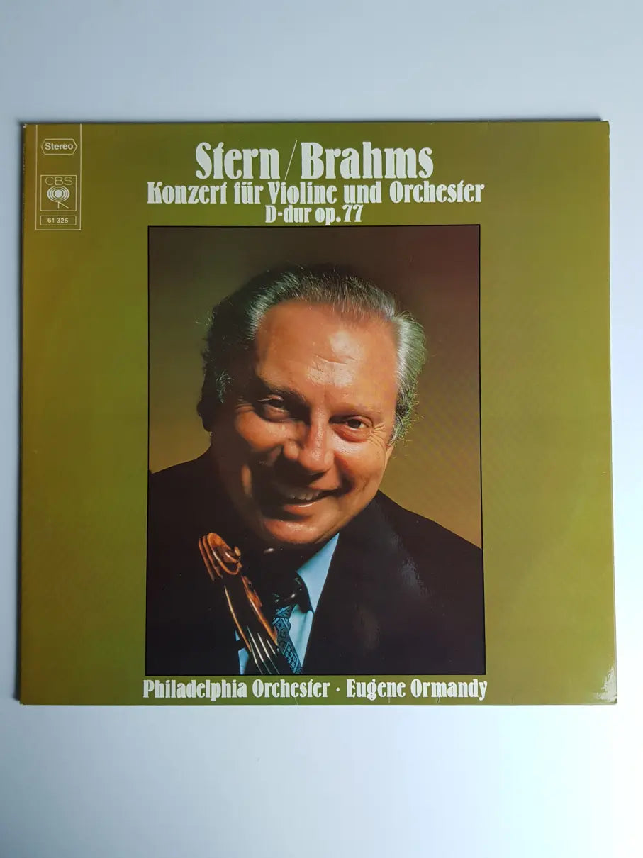 Stern / Brahms, Philadelphia Orchester · Eugene Ormandy – Konzert Für Violine Und Orchester D-dur Op.77