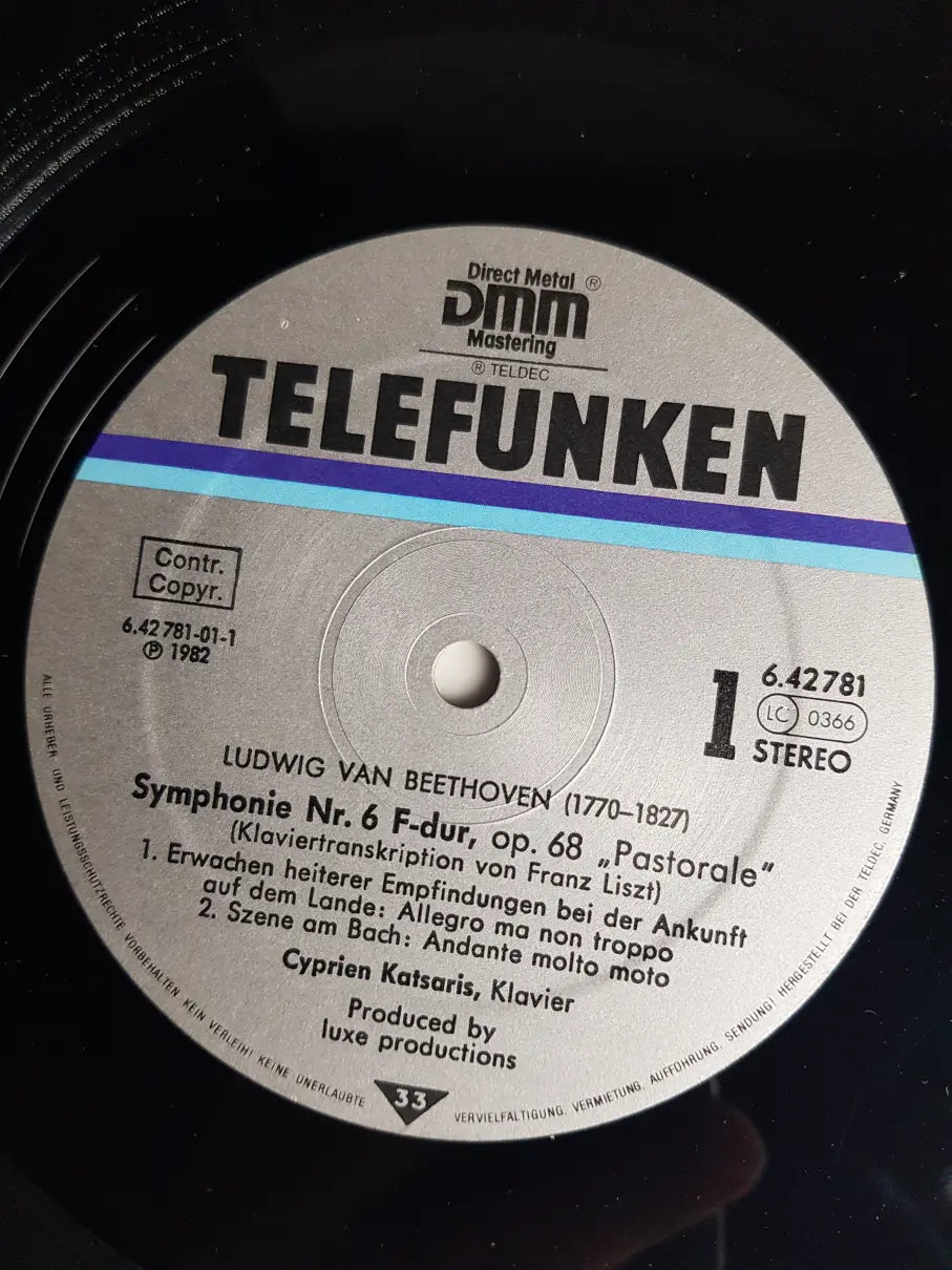 Beethoven / Liszt - Cyprien Katsaris – Symphonie Nr. 6 "Pastorale"