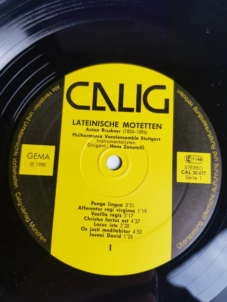 Anton Bruckner, Philharmonia Vocalensemble Stuttgart, Hans Zanotelli – Lateinische Motetten . Latin Motets