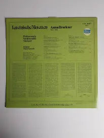 Anton Bruckner, Philharmonia Vocalensemble Stuttgart, Hans Zanotelli – Lateinische Motetten . Latin Motets